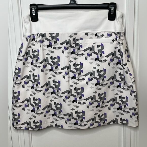 Annika Women’s Juliet Print Skort With Removable Shorts Size S - Picture 3 of 10